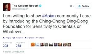 Original Tweet from Comedy Central Account